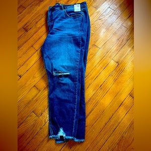 Terra & Sky Brand New size 22 High Rise Crop Jeans